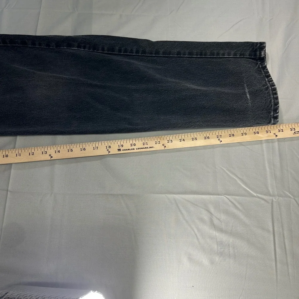 Vintage Levi's‎ Jeans 505 Mens 40x32 Black Cotton 80's Aesthetic Made in Canada
